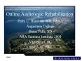 Online Audiologic Rehabilitation PowerPoint PPT Presentation
