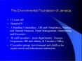 The Environmental Foundation of Jamaica PowerPoint PPT Presentation