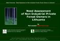 Need Assessment of NonIndustrial Private Forest Owners in Lithuania PowerPoint PPT Presentation