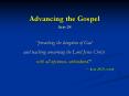 Advancing the Gospel Acts 28 PowerPoint PPT Presentation