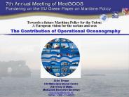IOIMalta Operational Centre. University of Malta. MedGOOS