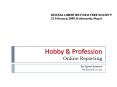 Hobby PowerPoint PPT Presentation