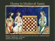 Henna in Medieval Spain