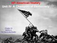 10th American History Unit IV- A Champion of Democracy PowerPoint PPT Presentation