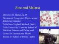 Zinc and Malaria PowerPoint PPT Presentation