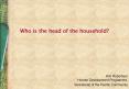 Who is the head of the household PowerPoint PPT Presentation