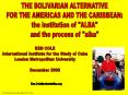 THE BOLIVARIAN ALTERNATIVE PowerPoint PPT Presentation