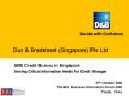 SME CREDIT BUREAU PowerPoint PPT Presentation