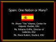 Spain: One Nation or Many? PowerPoint PPT Presentation