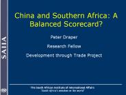 The South African Institute of International Affairs