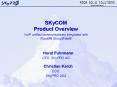 SKyCOM Product Overview PowerPoint PPT Presentation