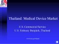 Thailand: Medical Device Market PowerPoint PPT Presentation