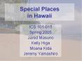 Special Places in Hawaii PowerPoint PPT Presentation