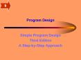 Program%20Design PowerPoint PPT Presentation