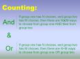 Counting: PowerPoint PPT Presentation