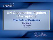 UN Convention Against Corruption