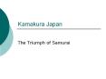 Kamakura Japan PowerPoint PPT Presentation