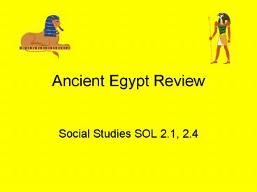Ancient Egypt Review
