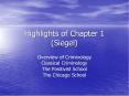 Highlights of Chapter 1 Siegel PowerPoint PPT Presentation