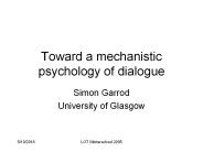 Toward a mechanistic psychology of dialogue