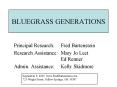 BLUEGRASS GENERATIONS PowerPoint PPT Presentation