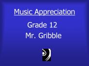 Music Appreciation