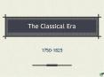 The Classical Era PowerPoint PPT Presentation