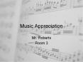 Music Appreciation PowerPoint PPT Presentation