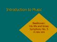 Introduction to Music PowerPoint PPT Presentation