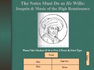 The Notes Must Do as He Wills: