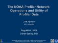 The NOAA Profiler Network: Operations and Utility of Profiler Data PowerPoint PPT Presentation