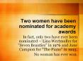 Two women have been nominated for academy awards PowerPoint PPT Presentation