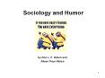 Sociology%20and%20Humor PowerPoint PPT Presentation