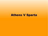 Athens V Sparta