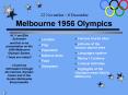 Melbourne 1956 Olympics PowerPoint PPT Presentation
