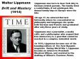 Walter Lippmann PowerPoint PPT Presentation