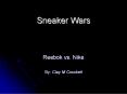 Sneaker Wars PowerPoint PPT Presentation