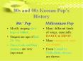 80s and 00s Korean Pops History PowerPoint PPT Presentation