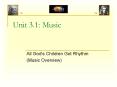 Unit 3.1: Music PowerPoint PPT Presentation