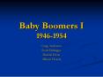 Baby Boomers I 19461954 PowerPoint PPT Presentation