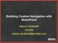 Building Custom Navigation with SharePoint PowerPoint PPT Presentation