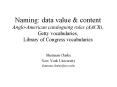 Naming: data value PowerPoint PPT Presentation