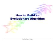 How to Build an Evolutionary Algorithm
