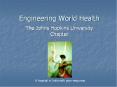 Engineering World Health PowerPoint PPT Presentation