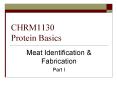 CHRM1130 Protein Basics PowerPoint PPT Presentation