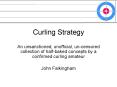 Curling Strategy PowerPoint PPT Presentation