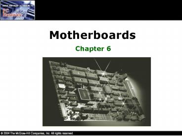 Motherboards