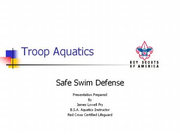 Troop Aquatics