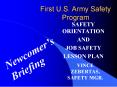 First U.S. Army Safety Program PowerPoint PPT Presentation