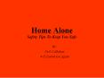 Home Alone Safety Tips To Keep You Safe PowerPoint PPT Presentation